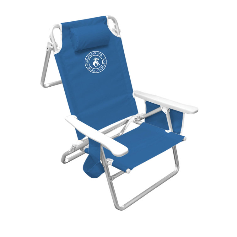 Caribbean Joe Deluxe Reclining Beach Chair & Reviews Wayfair